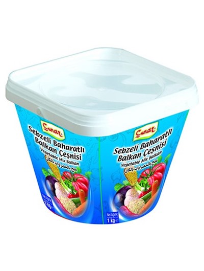 SEBZELİ BAHARATLI BALKAN ÇEŞNİSİ