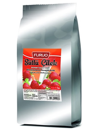 SÜTLÜ ÇİLEK AROMALI İÇECEK TOZU